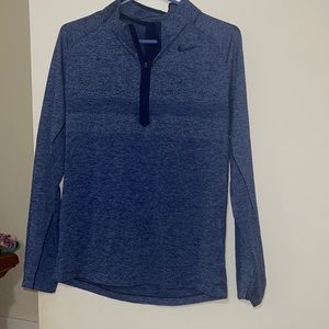 Nike mens 1/4 zip dri fit shirt